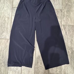 Women's Black Wide-Leg Pants